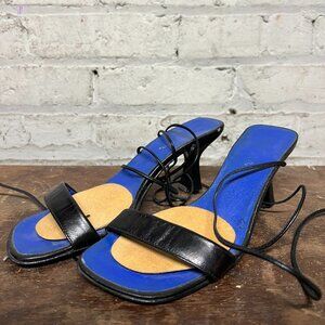Blue Suede Like Heel - Women - Size 6